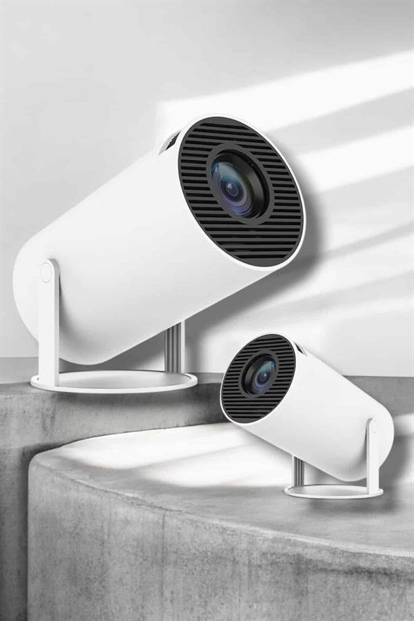 130 İnç Geniş Ekran ve 4K Destekli Full HD Projeksiyon Cihazı - Lisinya