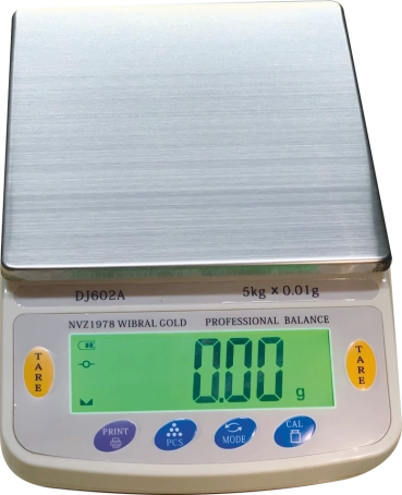 Diamond Dijital Göstergeli Profesyonel Hassas Terazi Nvz-1978 (5 Kg-0.01) ( Lisinya )