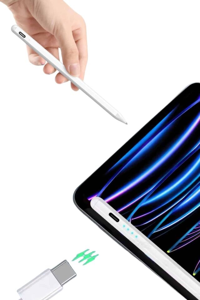 Dokunmatik Kalem Tablet Kalemi Çizim Stylus Kalem Yedek Uçlu - Lisinya
