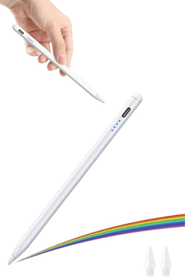 Dokunmatik Kalem Tablet Kalemi Çizim Stylus Kalem Yedek Uçlu - Lisinya