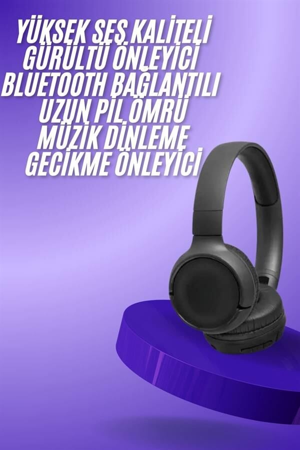 2025 Model Kulak Üstü Bluetooth Hoparlör ANC Özellikli - Lisinya