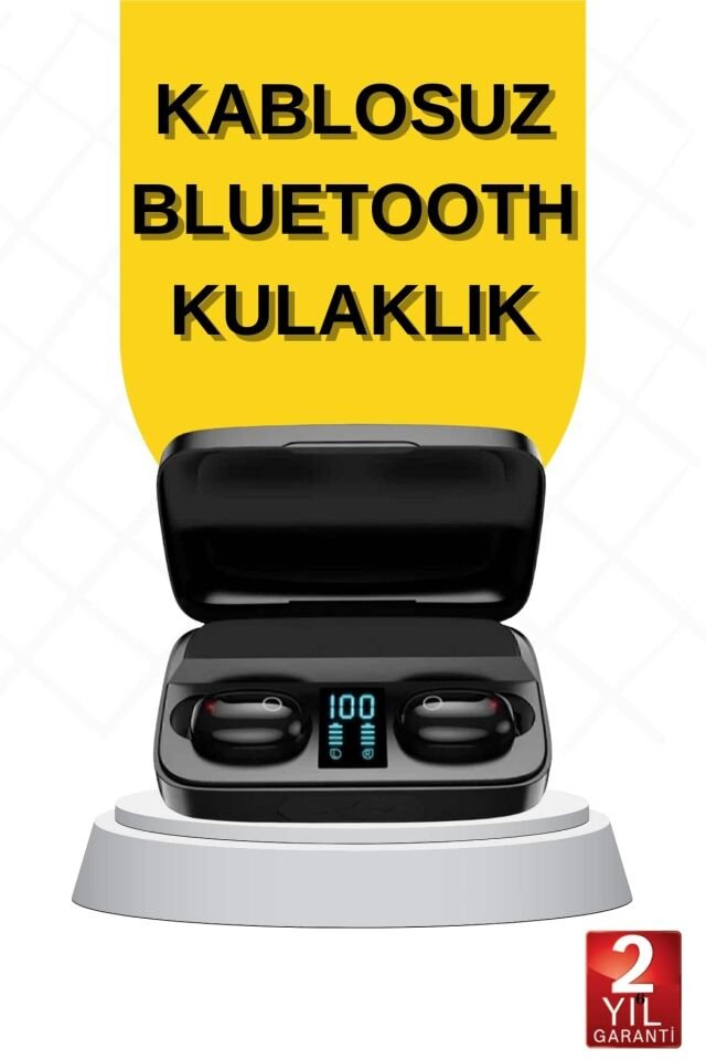 2025 Yeni Model Bluetooth Kulaklık Stereo TWS Kulaklık 5.0 Bluetooth Yüksek Ses Kaliteli - Lisinya