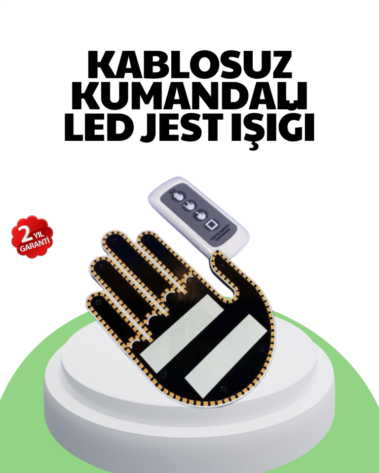 203 LED’li Yüksek Görünürlüklü Jest Işığı - Lisinya