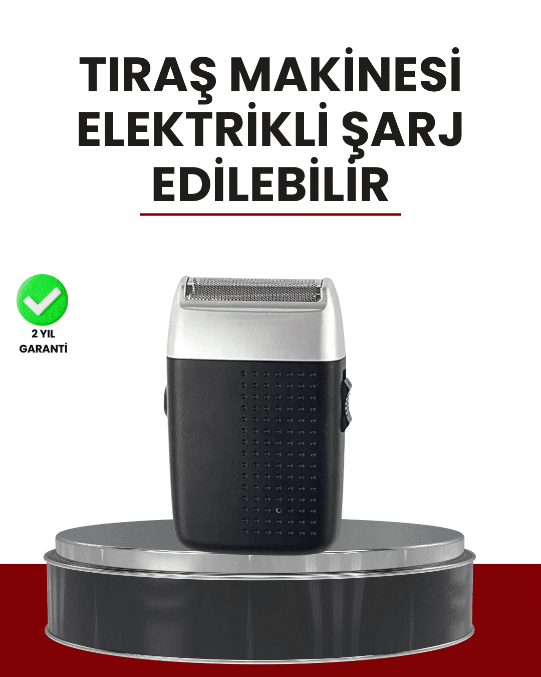 Evde Kişisel Bakımın Yeni Yolu – Kompakt ve Ergonomik Tıraş Makinesi - Lisinya