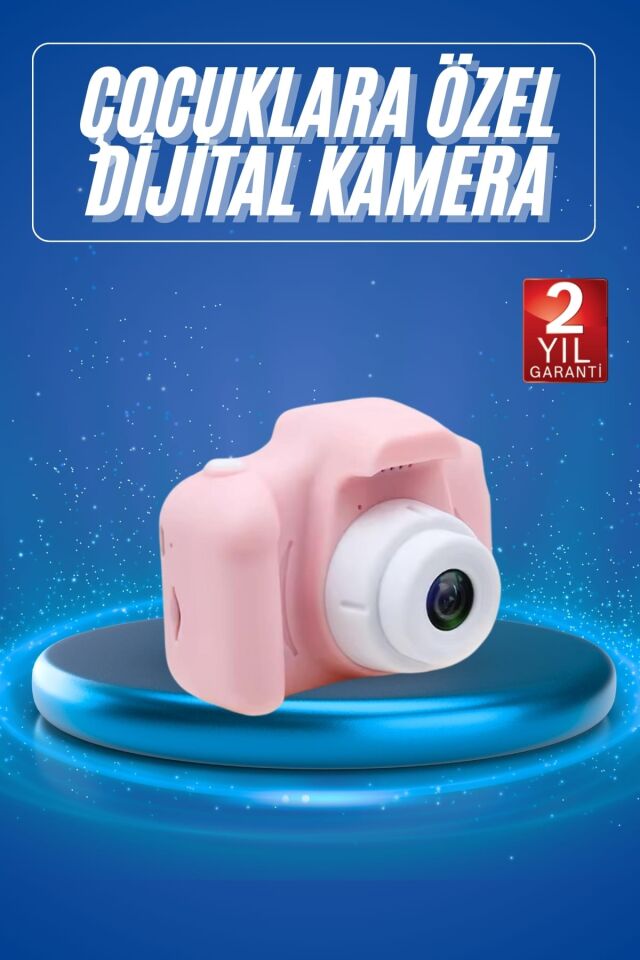 2.0 Inç Ekran Mini 1080p Hd Çocuk Kamera Dijital Fotoğraf Makinesi - Lisinya