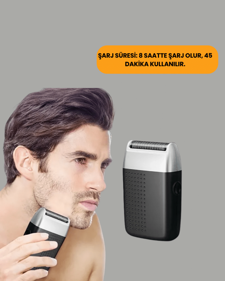Hızlı Şarjlı, Yüksek Performanslı Sakal & Saç Kesme Cihazı - Lisinya