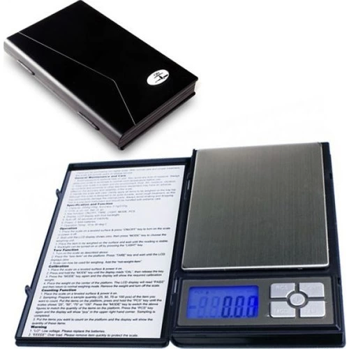 Diamond Dijital Göstergeli Notebook Hassas Kuyumcu Terazisi (500 Gr-0.01)) ( Lisinya )