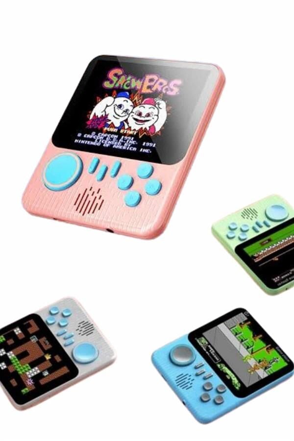 3.5 İnç Mini Atari Taşınabilir Oyun Konsolu 666 Adet Retro Oyun - Lisinya