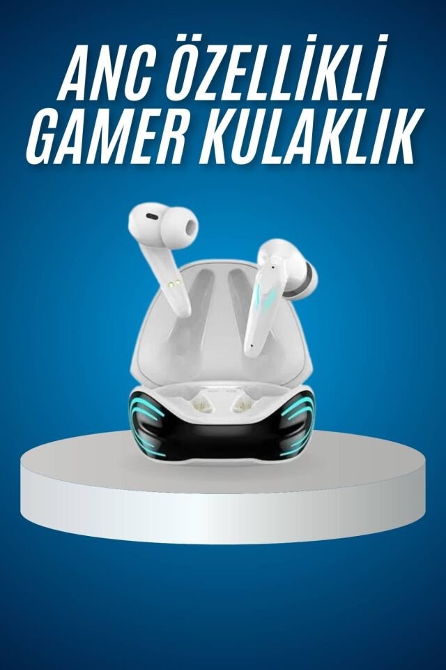 Oyuncu Kulaklığı Mikrofonlu Gürültü Engelleme Gecikme Önleyici Bluetooth Kulaklık - Lisinya