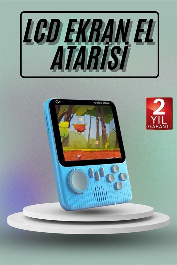 666 Oyunlu Retro El Konsolu Atari 3.5 İnç Taşınabilir Oyun Konsolu - Lisinya