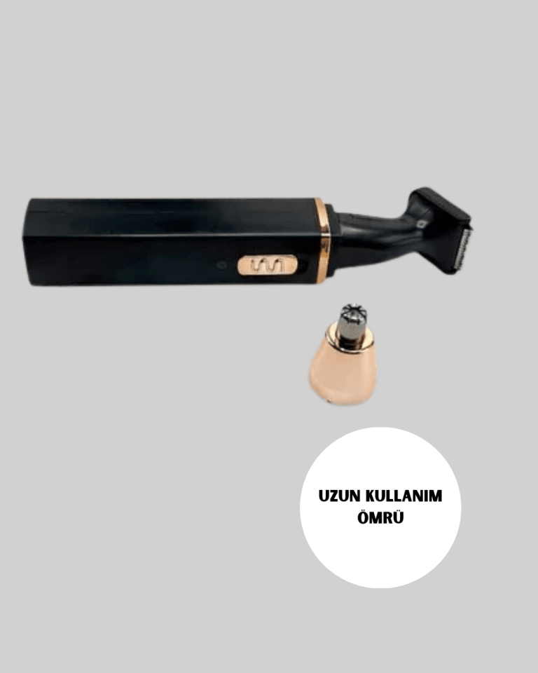 USB Şarjlı Sessiz Burun ve Kulak Kılı Temizleme Cihazı - Lisinya