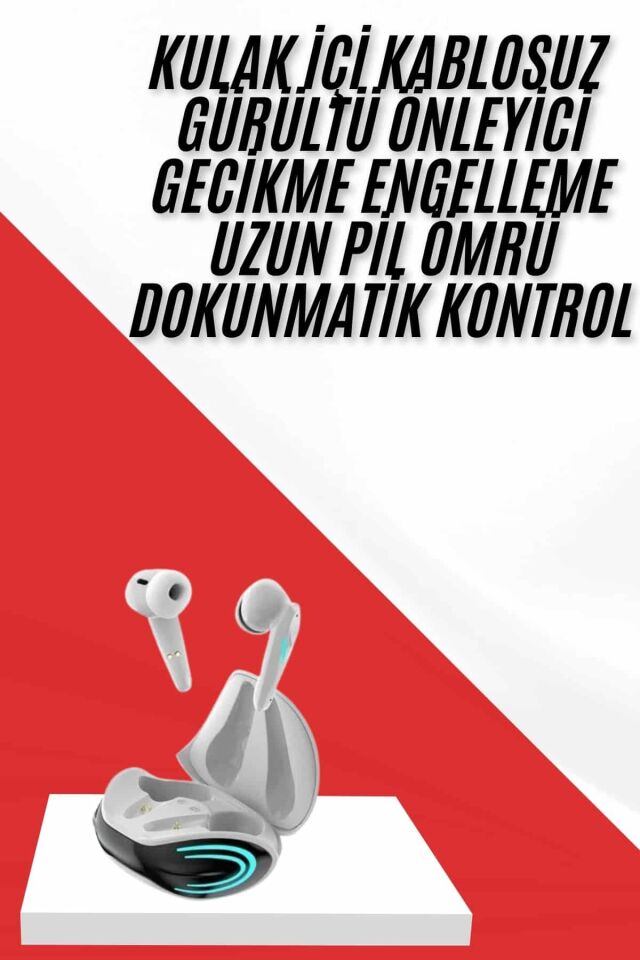 Mini Gaming Kulaklık Oyuncu Kulaklığı Bluetooth Kulaklık Android ve İOS Uyumlu - Lisinya