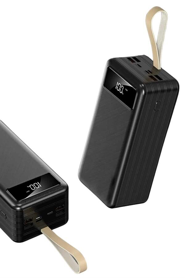 Hızlı Şarj 4 Çıkışlı Powerbank 60.000 Mah Taşınabilir Dijital Göstergeli - Lisinya