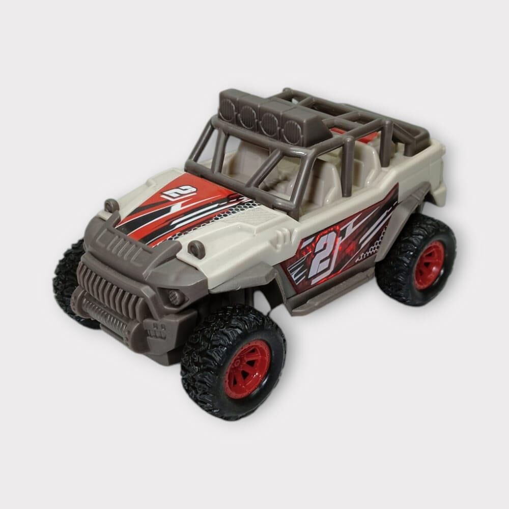 Maxx Wheels Sesli ve Işıklı Arazi Aracı Buggy - 666-18PA - Gri (Lisinya)