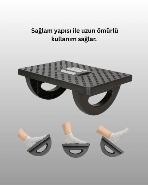Ofis ve Ev İçin Ayak Dinlendirme Masaj Cihazı – Isıtmalı ve Ayarlanabilir
