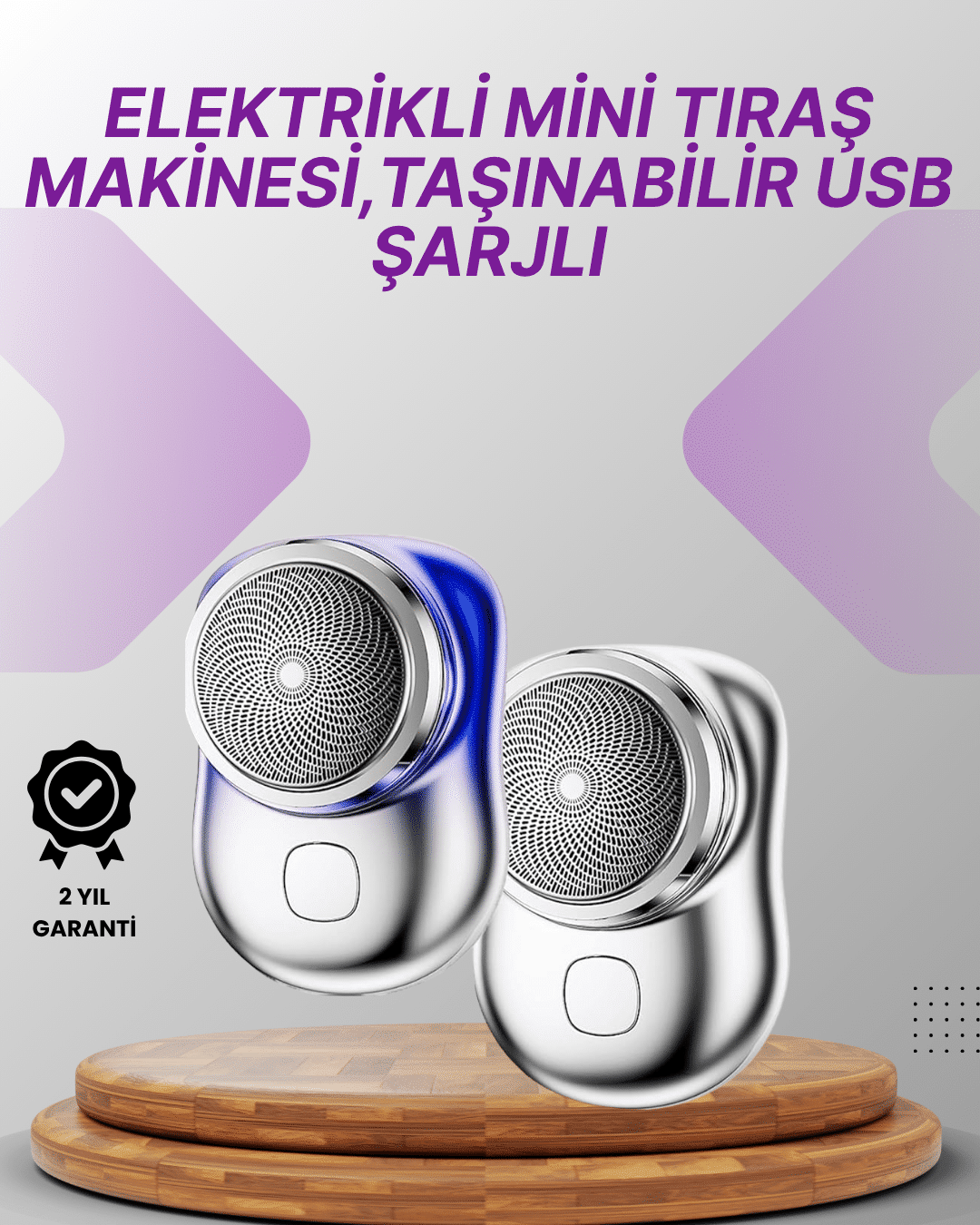 Komple Vücut İçin Taşınabilir Elektrikli Tıraş Cihazı - Lisinya