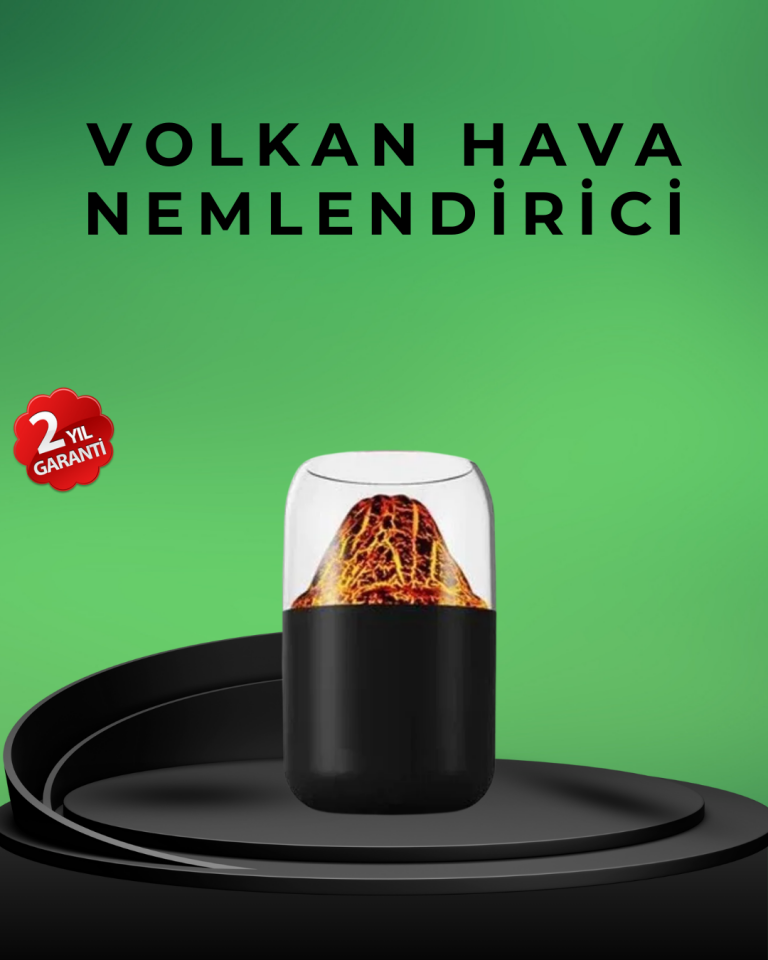 Şık Tasarımlı Aromaterapi ve Nemlendirici Cihaz - Lisinya