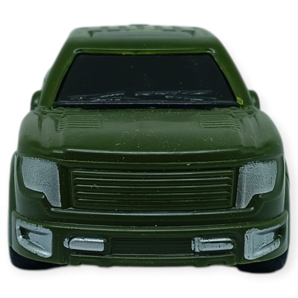 Çek Bırak Arabalar 10 Cm - Yeşil Pick-Up (Lisinya)