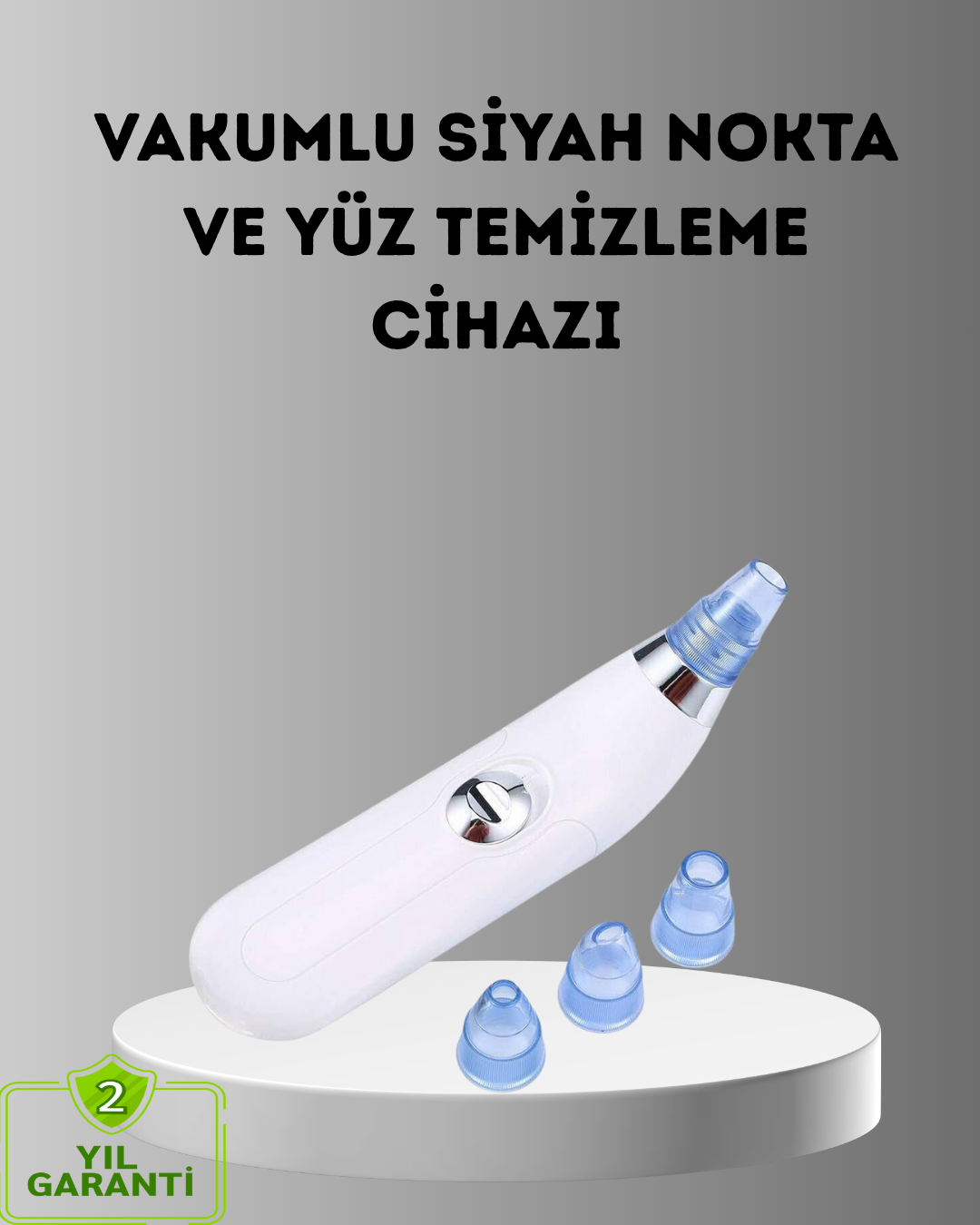Siyah Nokta ve Gözenek Temizleyici Vakumlu Cihaz – Masajlı Derin Temizlik Teknolojisi - Lisinya