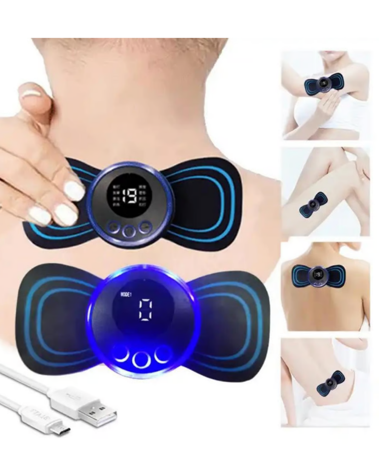 Mini EMS Vücut Masaj Cihazı Ayarlanabilir Seviye ve Zamanlayıcı - Lisinya