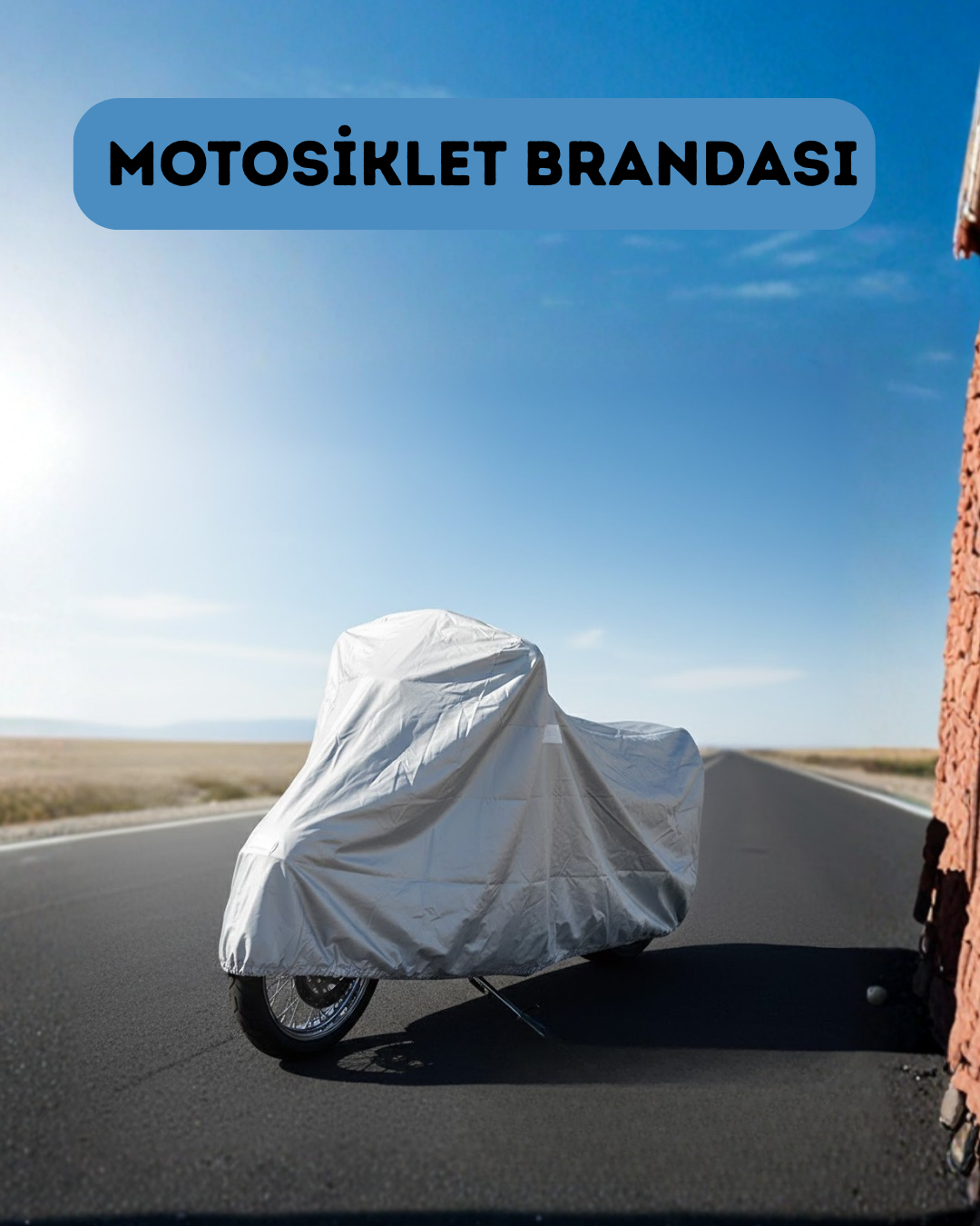 Motosiklet Brandası Dört Mevsim Su ve Toz Geçirmez Koruma - Lisinya