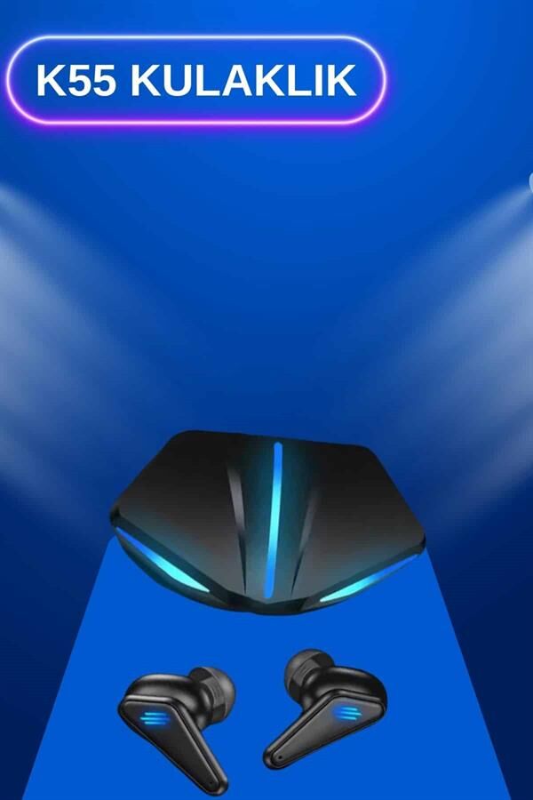 Kadınlar İçin Dokunmatik Ekran Akıllı Saat ve Gamer Kablosuz Bluetooth Kulaklık