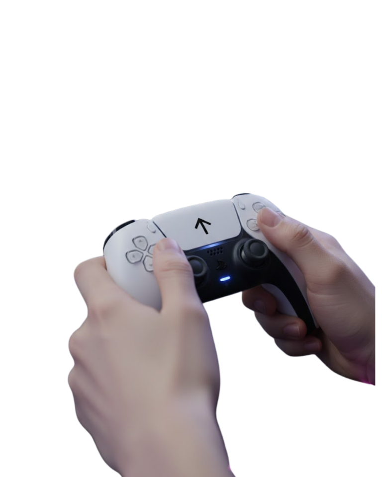 Kablosuz Oyun Kolu PS5 Uyumlu Ergonomik Tasarım ve Hassas Kontrol - Lisinya