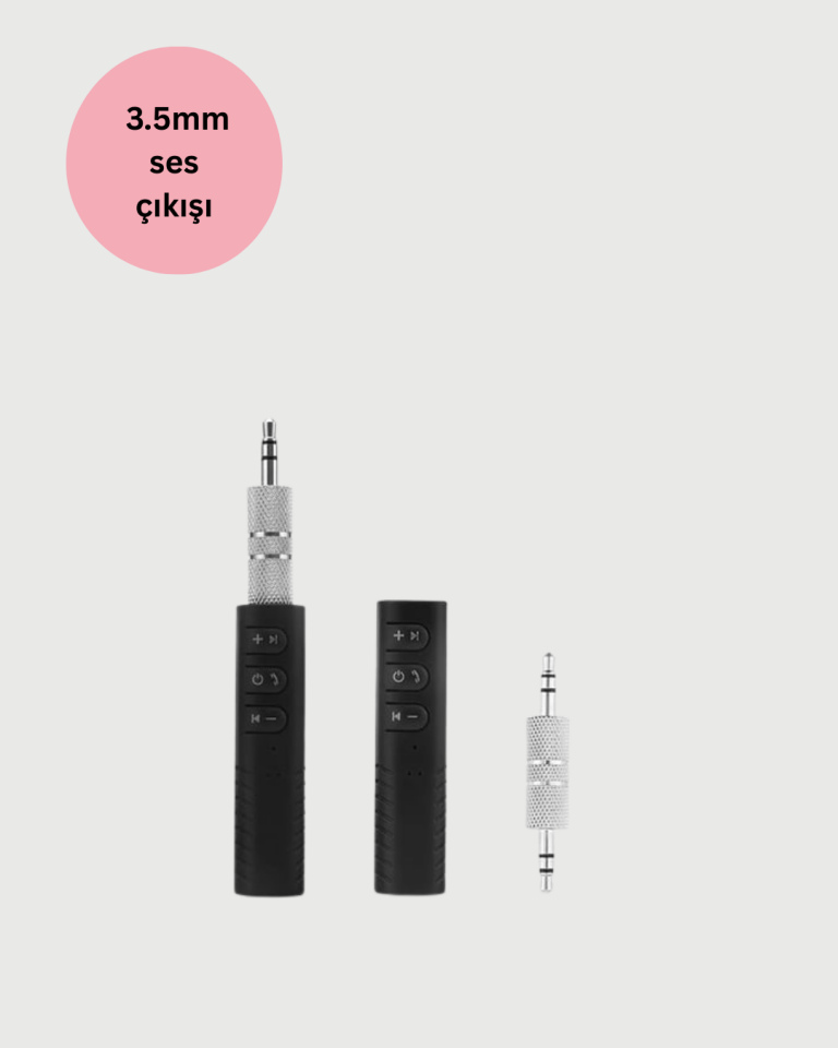 YamanHobi Bluetooth 4.1 Ses Alıcısı 10 Metre Menzilli Siyah