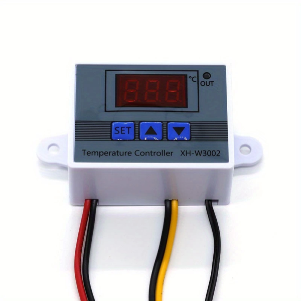 Dijital Termostat XH-W3002 LED Ekranlı Sıcaklık Kontrol Cihazı 220V ( Lisinya )