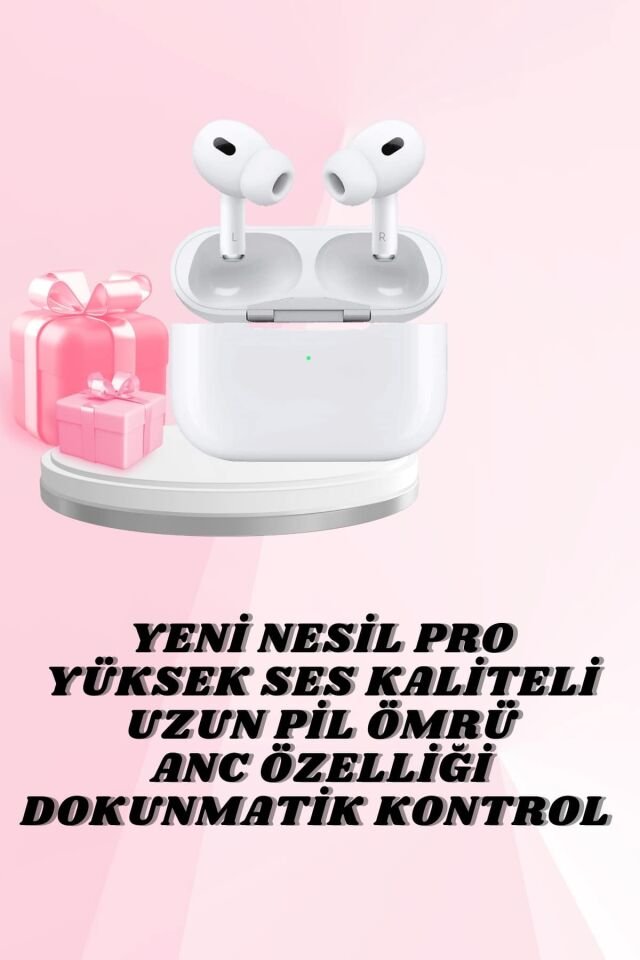 Sevgiliye Hediye Çift Bluetooth Kulaklık Yeni Nesil Pro Kablosuz Kulaklık