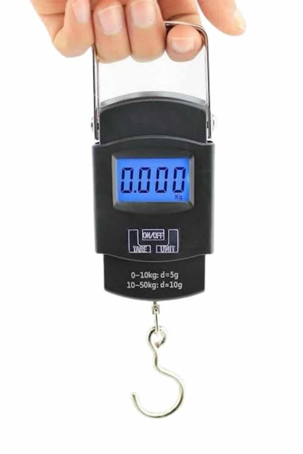 50 Kg Dijital El Terazisi Cep Tartısı El Kantarı Terazi - Lisinya