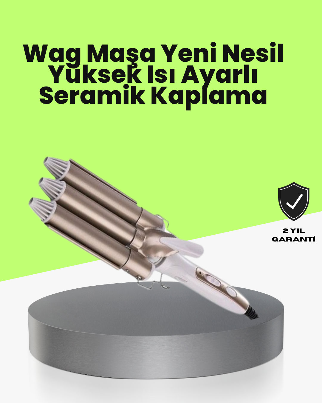 Profesyonel Kullanıma Uygun Bukle Maşası - Lisinya