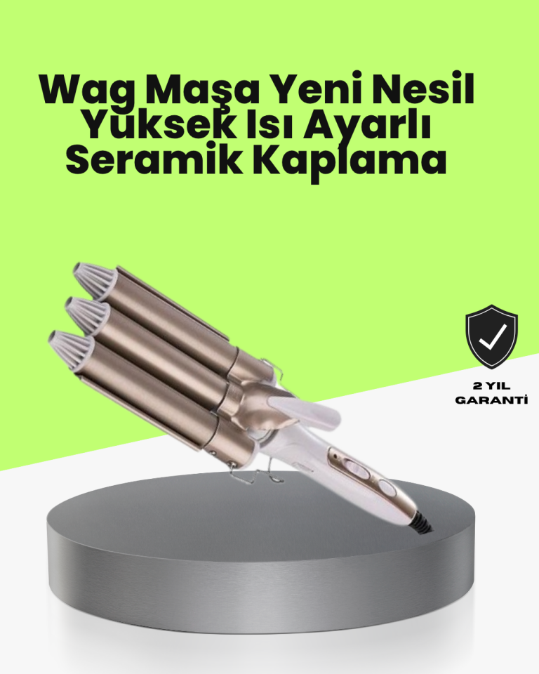 Profesyonel Kullanıma Uygun Bukle Maşası - Lisinya