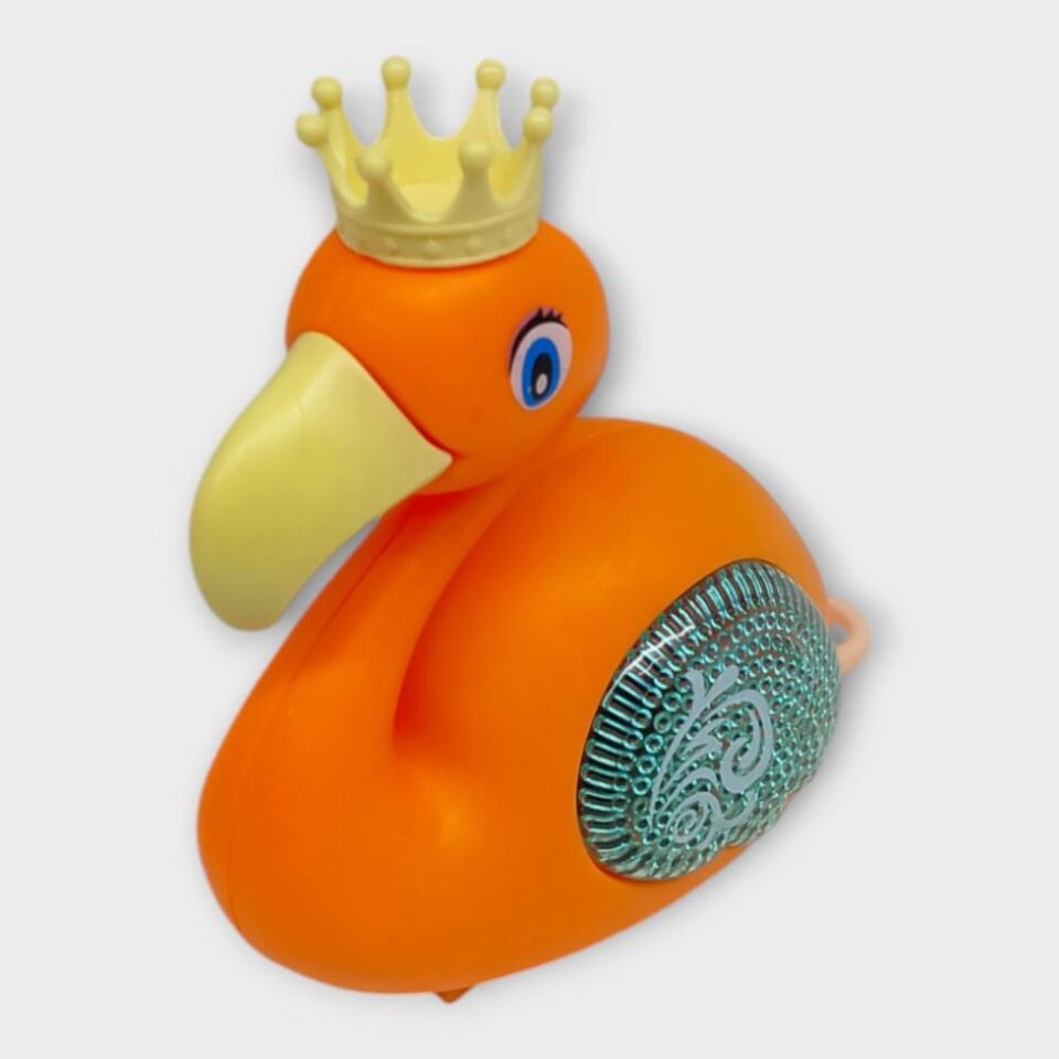 Kurmalı Işıklı Sevimli Flamingo - Turuncu (Lisinya)