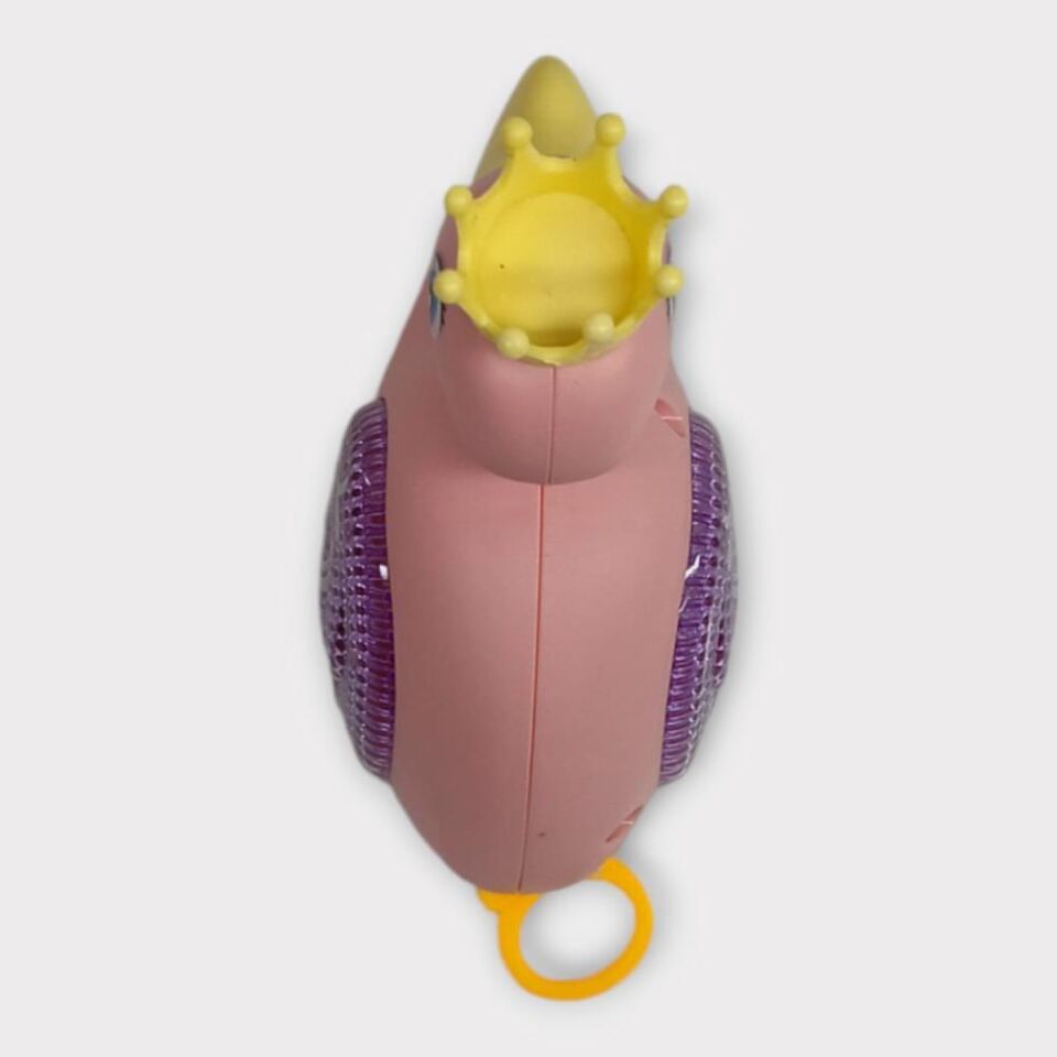 Kurmalı Işıklı Sevimli Flamingo - Pembe (Lisinya)