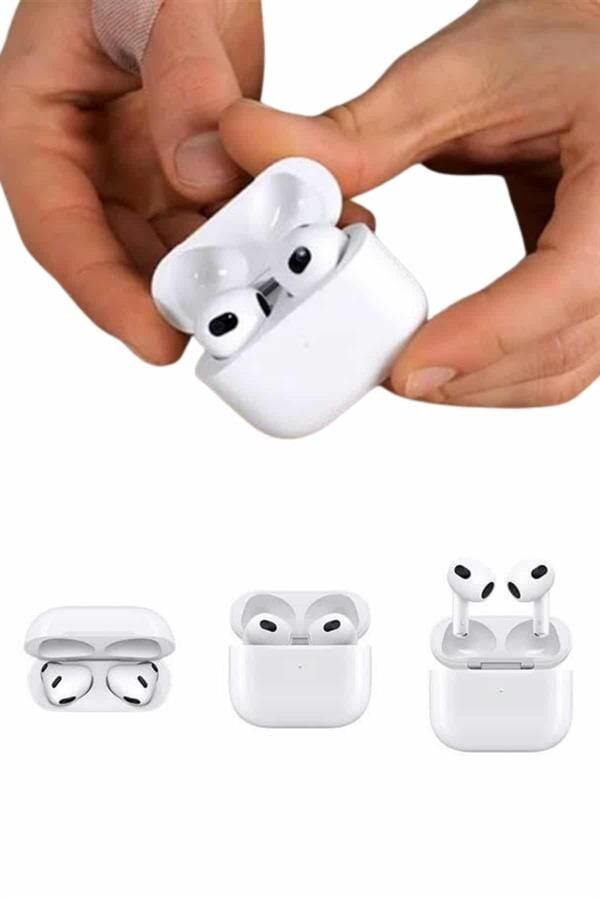 3.Nesil İOS Android Uyumlu Bluetooth 5.0 Beyaz Çağrı Cevaplama - Lisinya