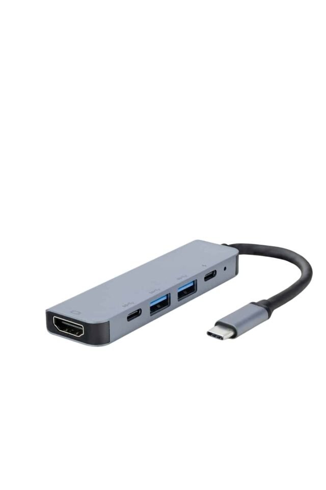 Çevirici Dönüştürücü Adaptör Macbook 3 In 1 Type-C To Hdmı USB 3.0 - Lisinya