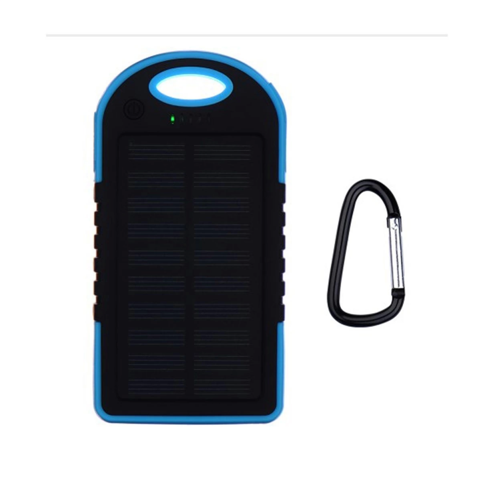 YamanHobi 15000 mAh Güneş Enerjili Powerbank LED Fenerli Taşınabilir Şarj Cihazı