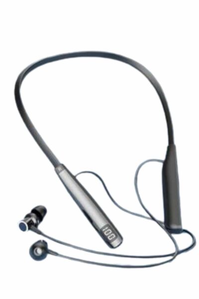 Boyun Askılı 100 Saat Kablosuz Kulaklık Göstergeli Bluetooth Kulaklık