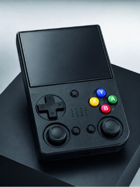 3.5 İnç IPS Ekran Retro Oyun Konsolu 64GB Dahili Hafıza Çift Analog Joystick Taşınabilir El Konsolu - Lisinya