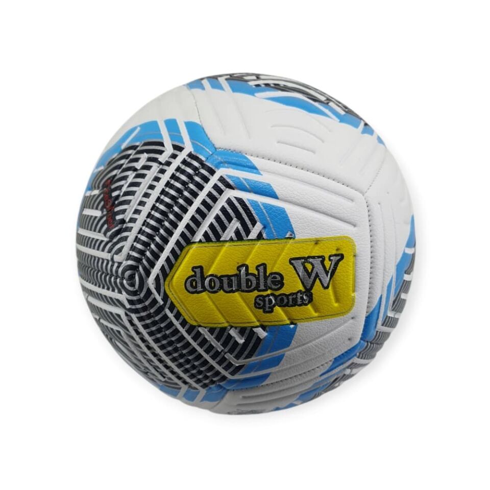 Futbol Topu Dikişli Kabartma Yüzey 420 gr No:5 - FB-680-MAVİ (Lisinya)
