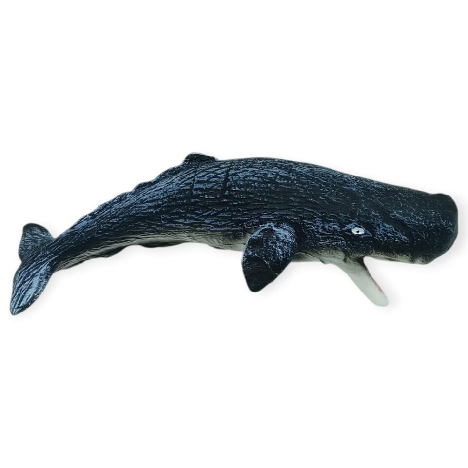 Deniz Hayvanları Serisi - İspermeçet Balina 22 cm (Lisinya)