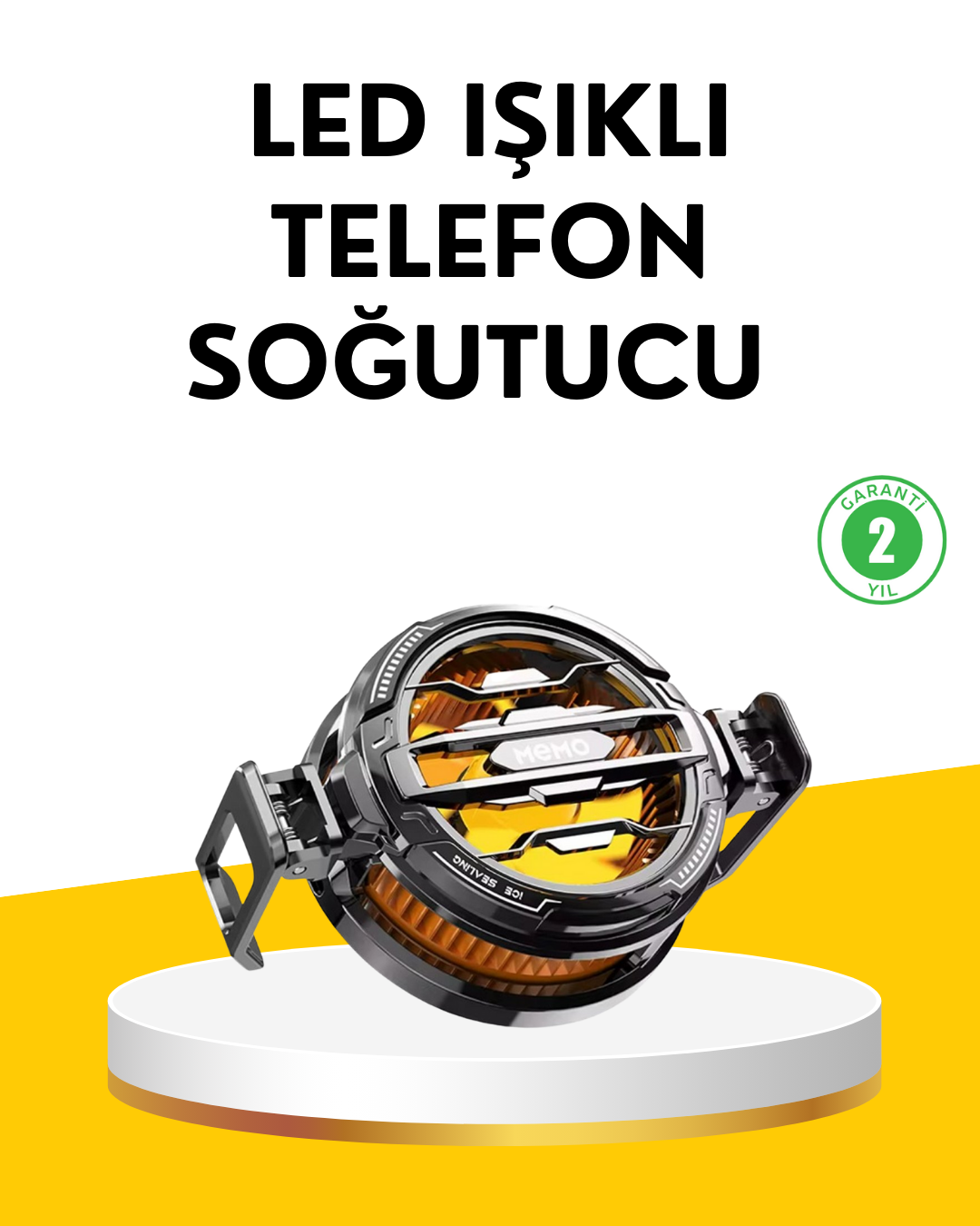 15W Güçlü Yarı İletken Telefon Soğutucu Fan - Lisinya