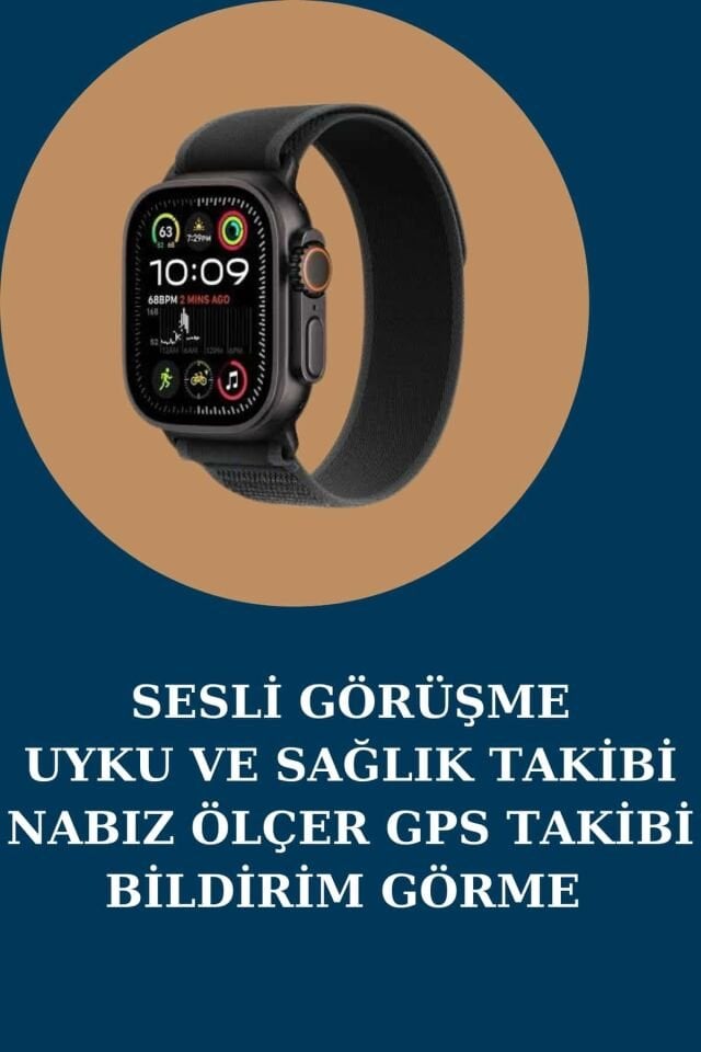 Akıllı Saat Uyku Takibi Adımsayar Alarm ve Hatırlatıcı Çağrı Cevaplama