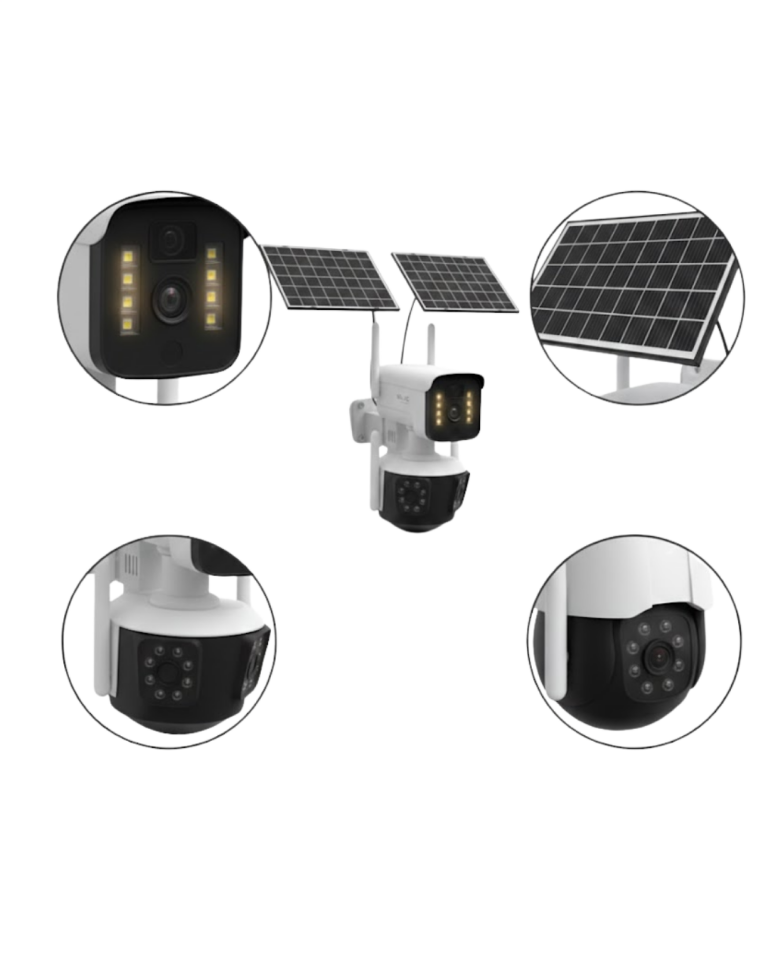 Güneş Enerjili Çiftlik Kamerası 9MP 4G SIM Kartlı Solar Güvenlik Kamerası 2 Yıl Garantili - Lisinya
