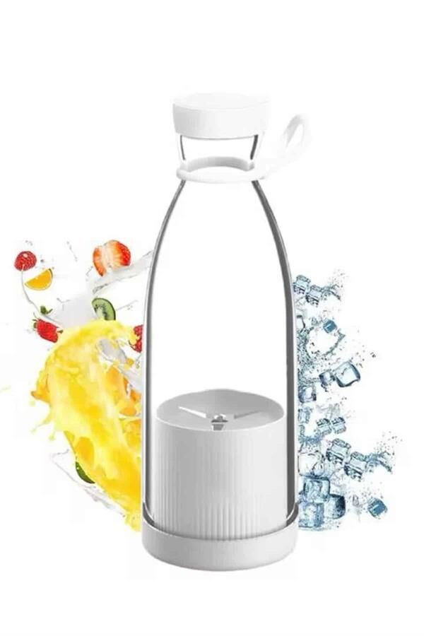 u Geçirmez Kablosuz Şarjlı Dayanıklı Taşınabilir Mini Blender - Lisinya