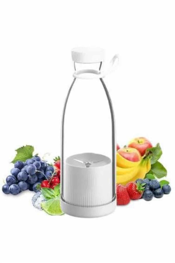Taşınabilir Kablosuz Şarjlı Kişisel Smoothie El Blender Mini Meyve Sıkacağı - Lisinya