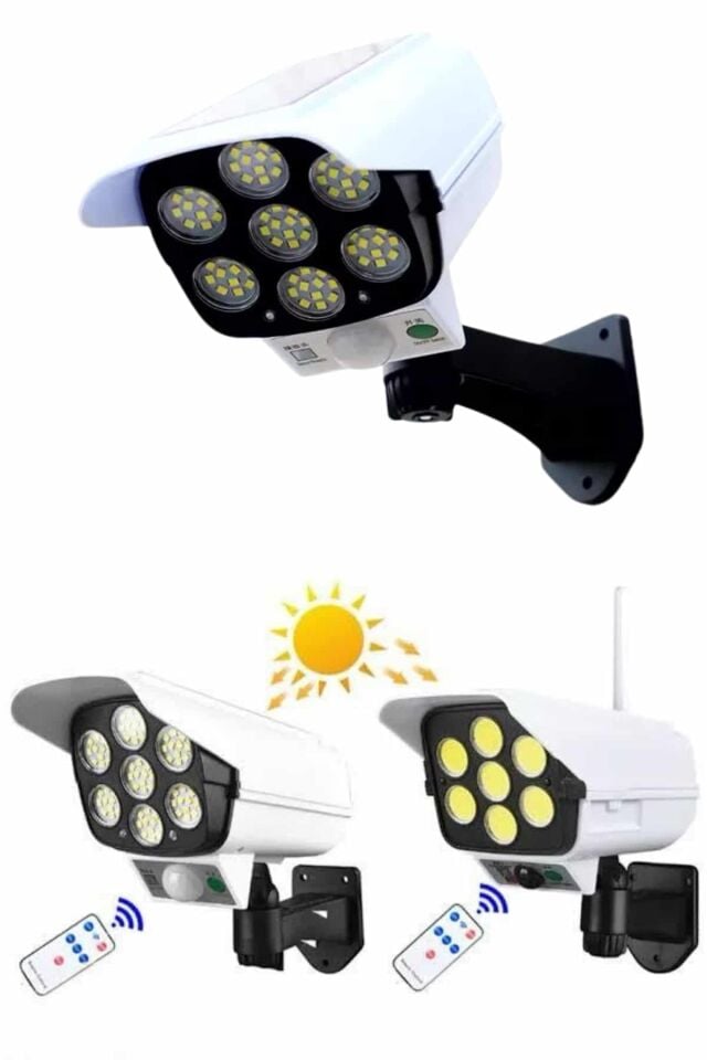 KAMERA GÖRÜNÜMLÜ SOLAR LAMBA - Lisinya