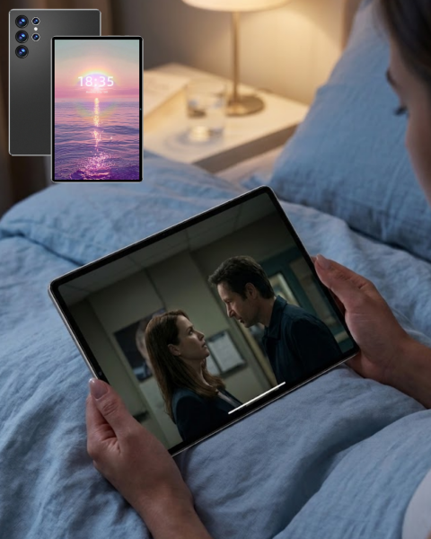 WiFi Destekli Android Tablet 10.1 İnç Geniş Ekran Tablet Seti - Lisinya
