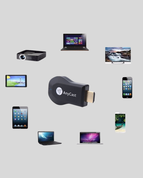 M9 Plus Kablosuz HDMI Görüntü Aktarıcı – Tak Çalıştır, iOS Android Windows Uyumlu